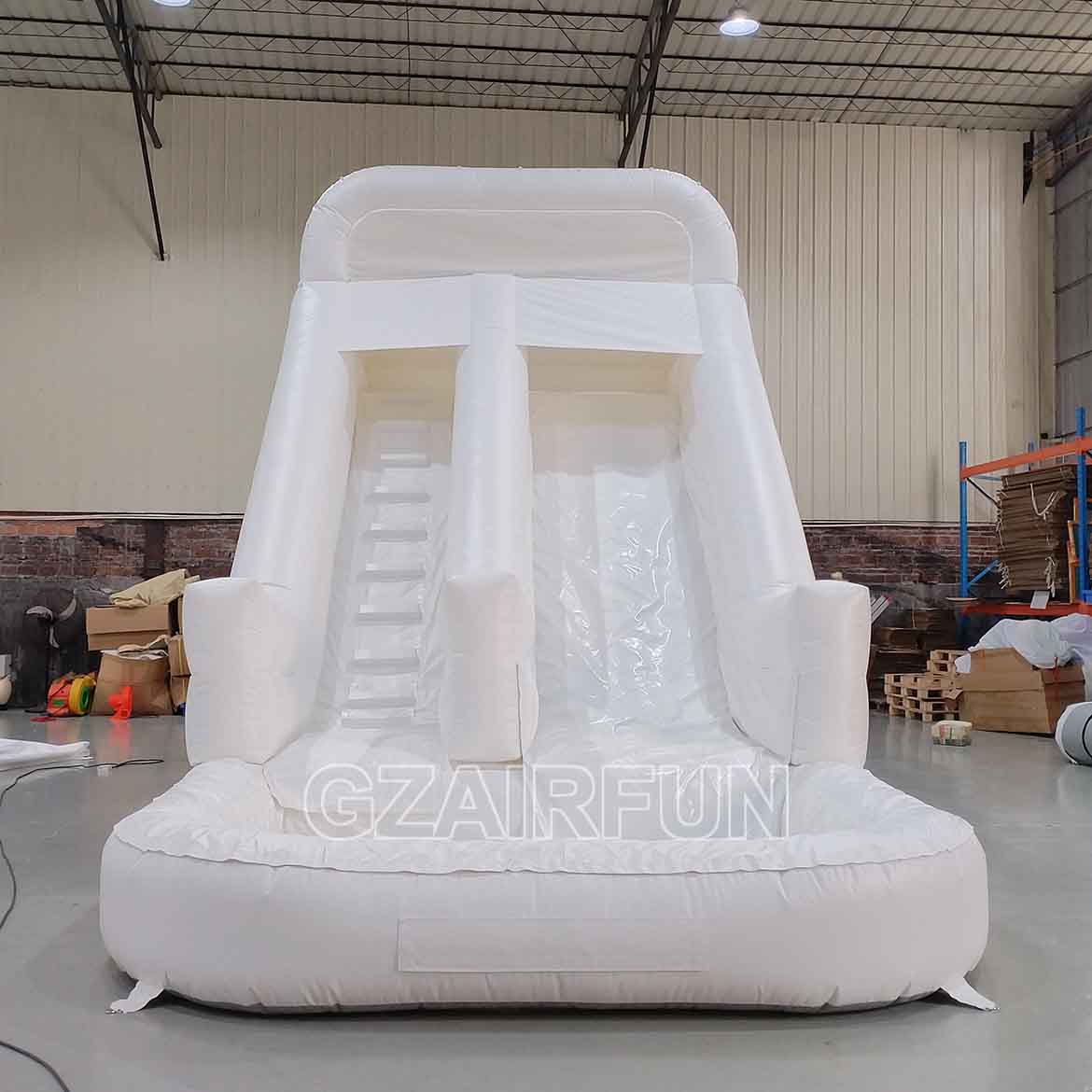 17ft inflatable white water slide
