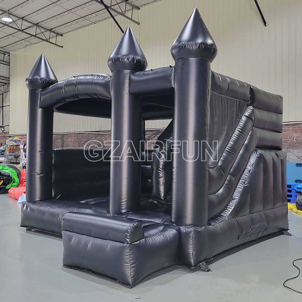 Black Bounce Combo With Slide For Halloween Party