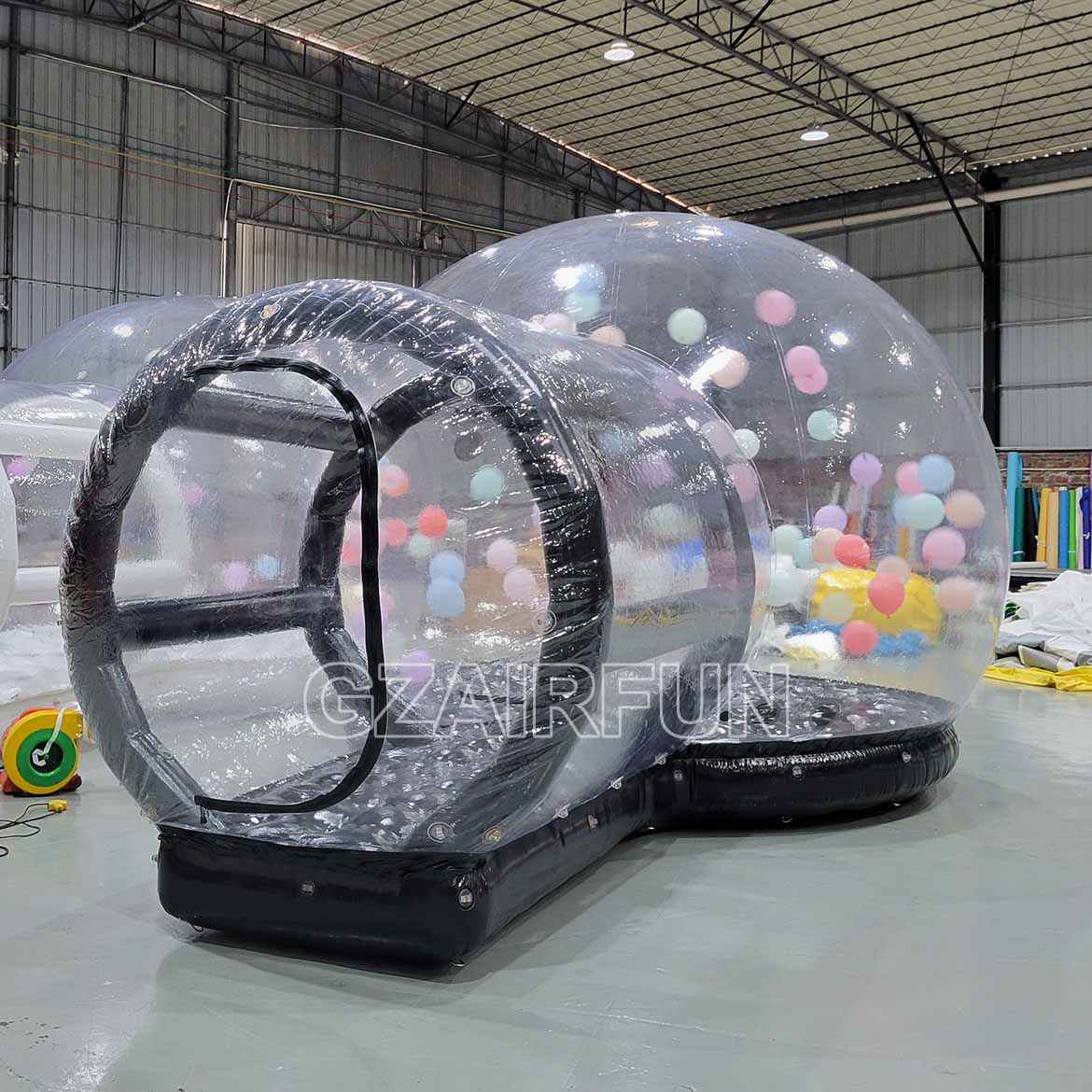 Black Jumping Bubble House