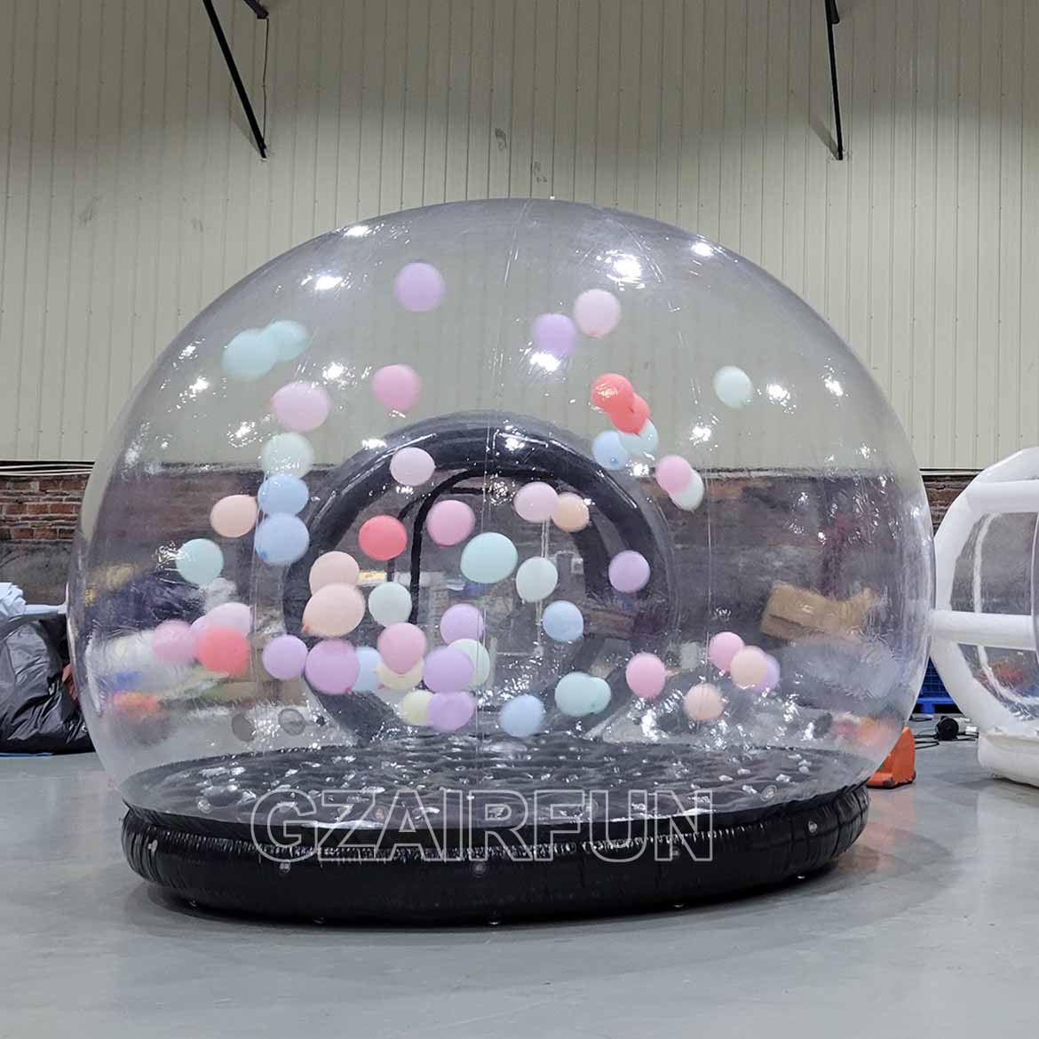 Black Jumping Bubble House