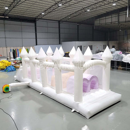 inflatable kids jumping castle type obstacle course