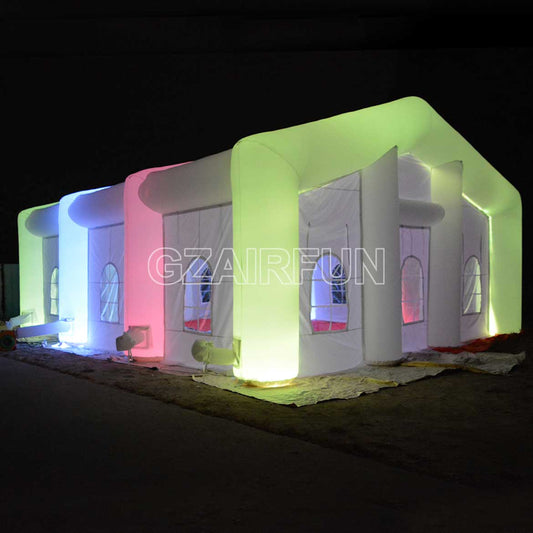 Outdoor Blow Up Marquee Tent Windows Church for Party