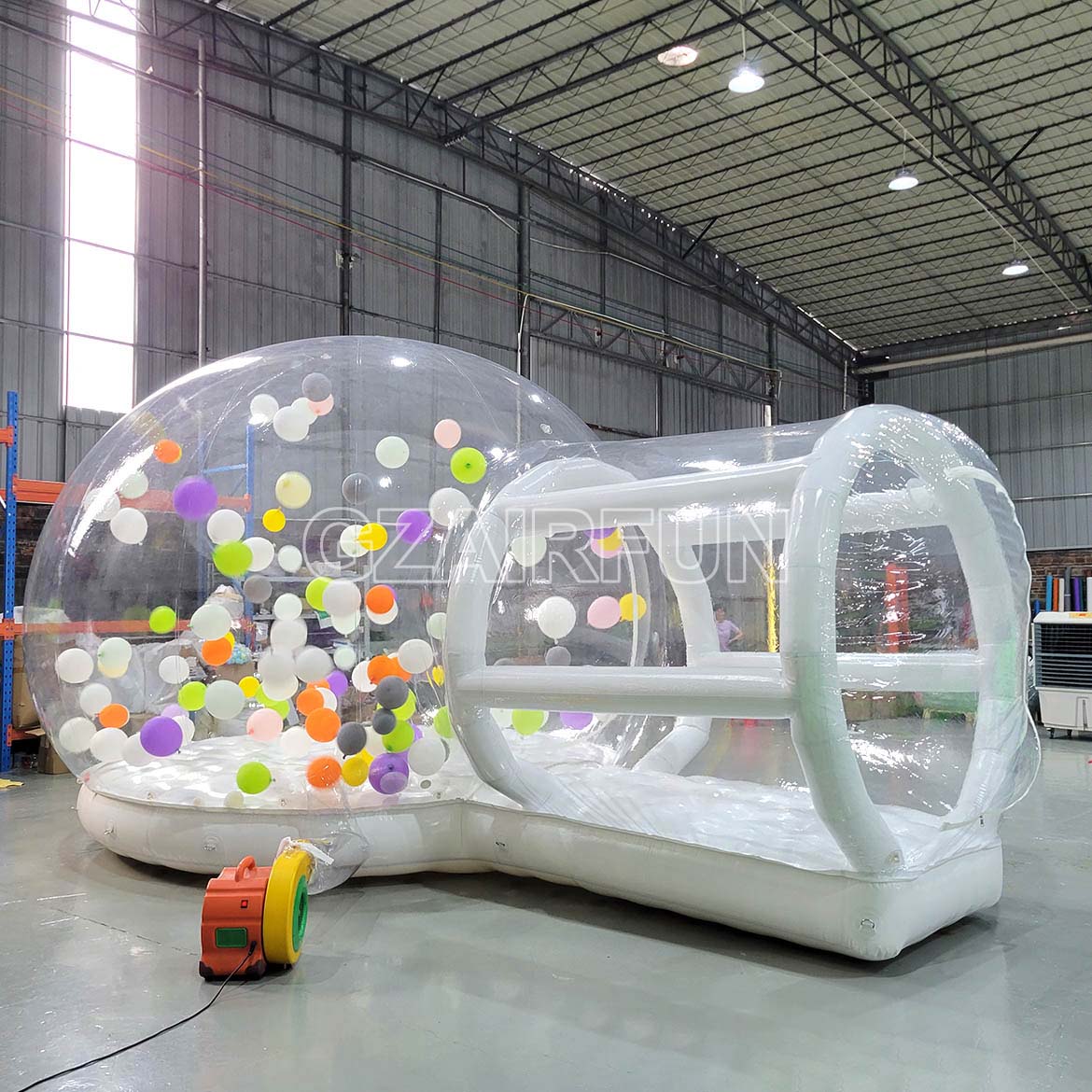 Inflatable bouncer bubble dome for kids party