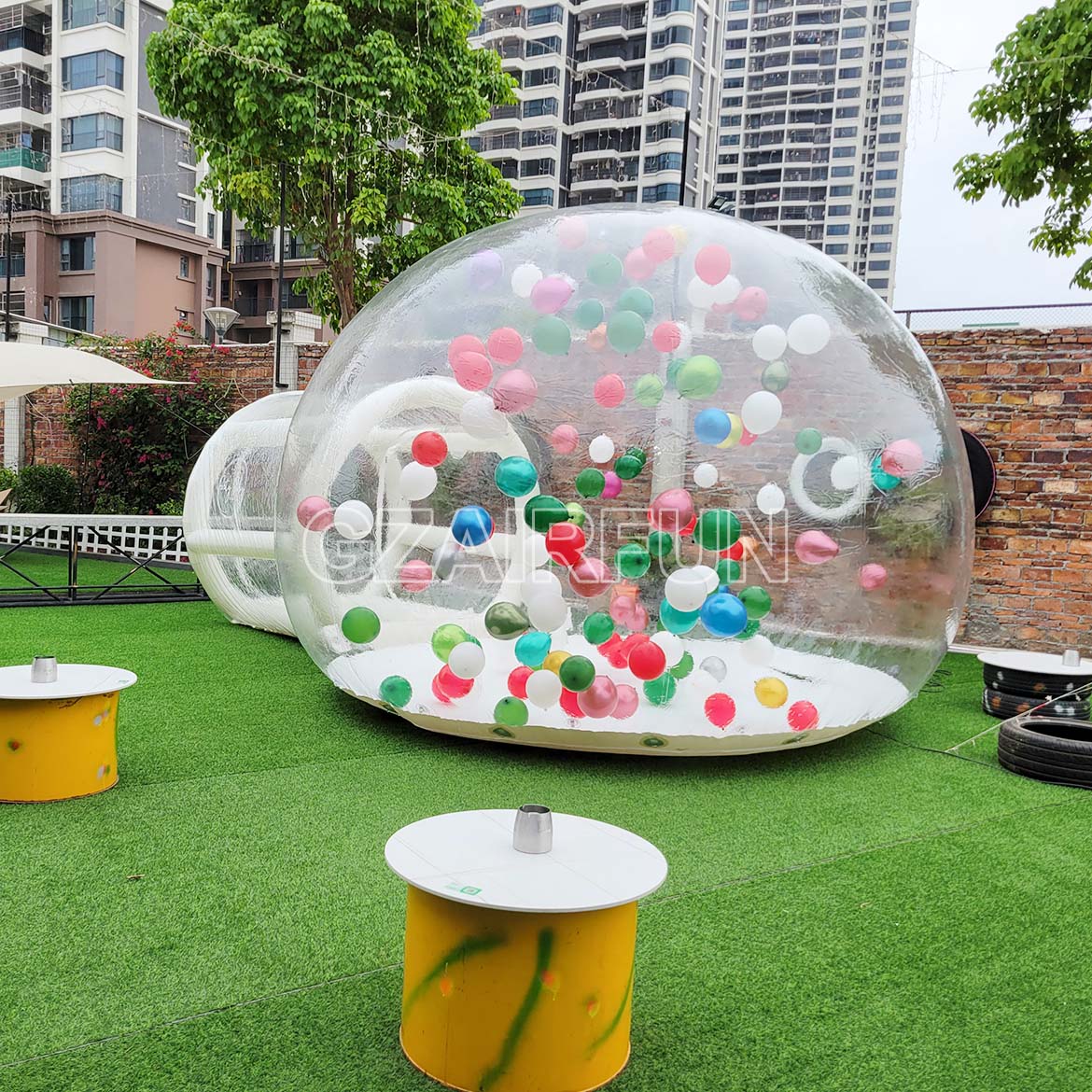 inflatable bubble house tent dome for balloon party