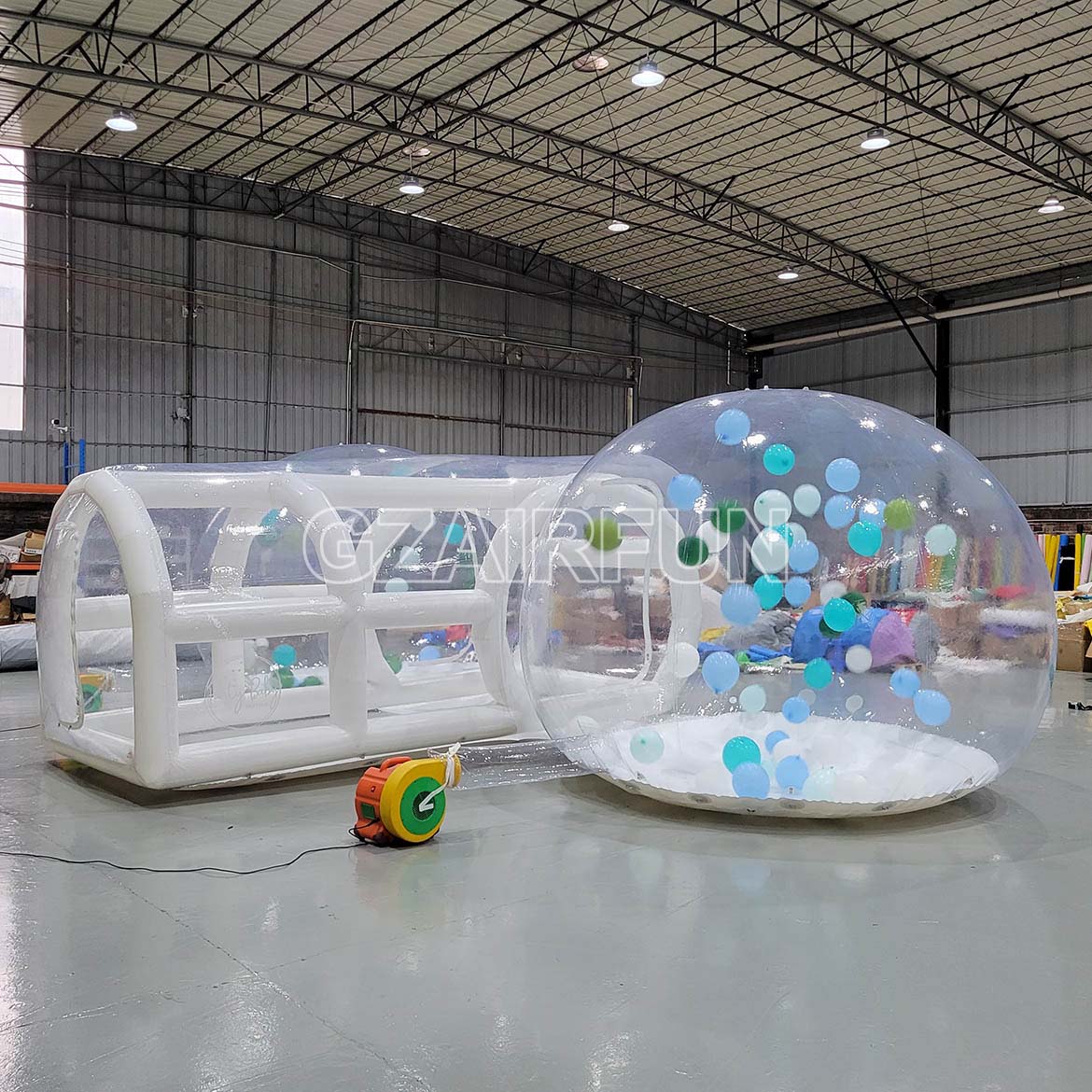 Double bubble house for event party rental