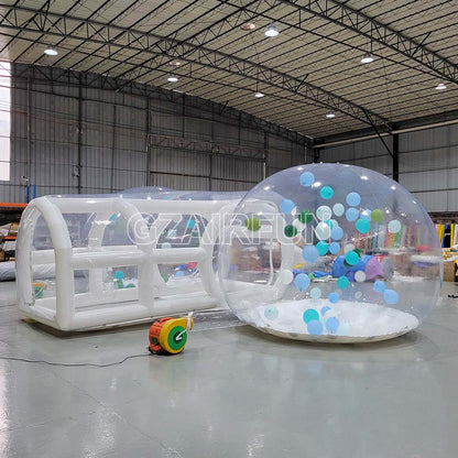 Double bubble house for event party rental