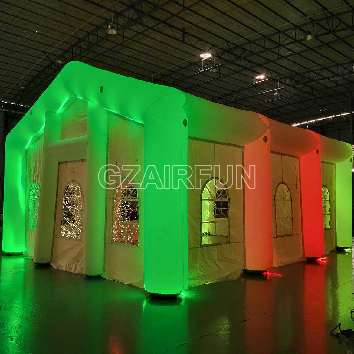 Gaint Inflatable Wedding Tent Event Party Tents Advertising Building House with LED light