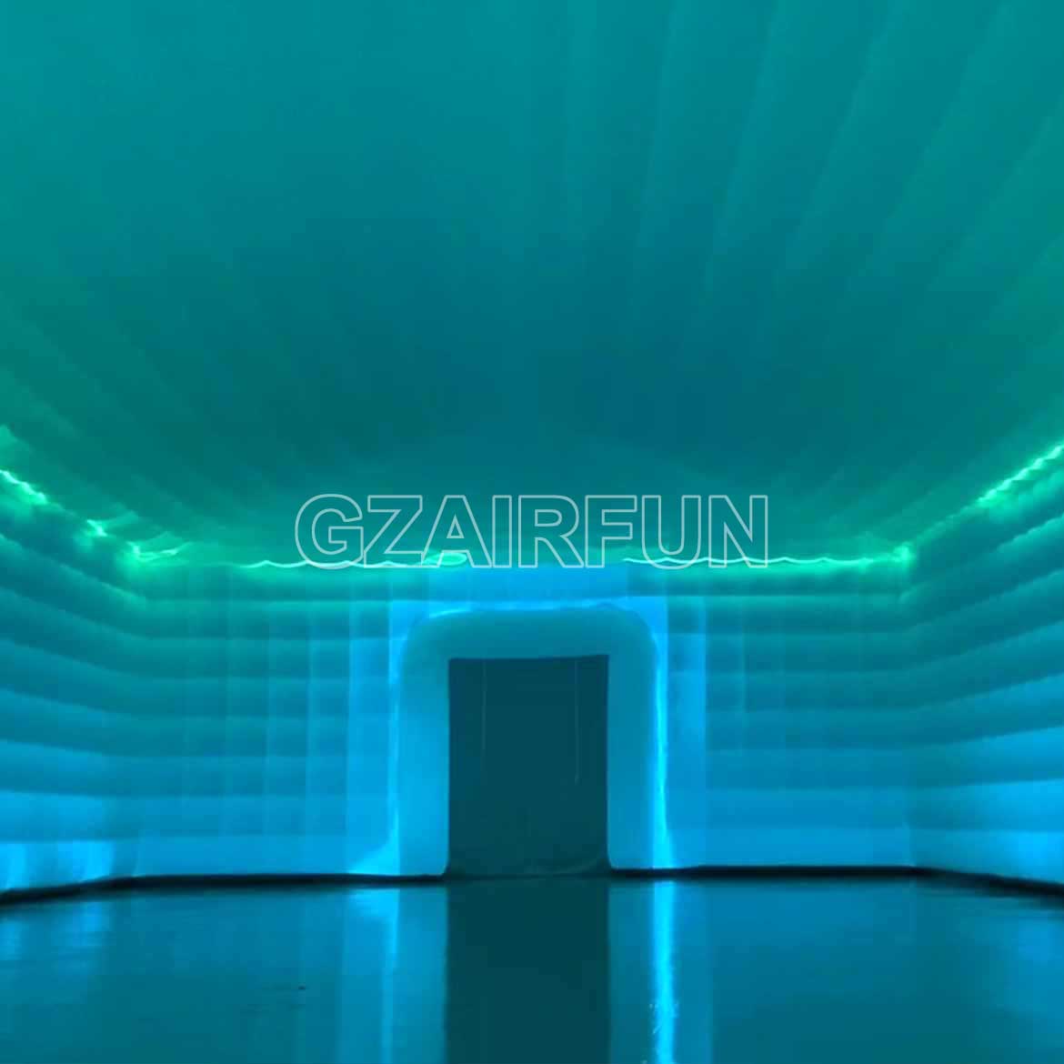 Huge Party Inflatable Blow Up Lighting Nightclub Tent